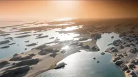 Wusute Overwater Yardangs Dreamy Starry Sky Wilderness Luxury Resort - Mountain view