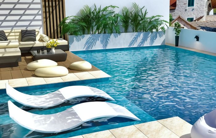 Villa de Blue-Rooftop Pool & Jacuzzi