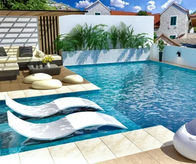 Villa de Blue-Rooftop Pool & Jacuzzi Hotels in 