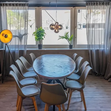 Old pub in a new design for up to 12 people