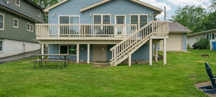 Anchors Away: Modern Irish Hills Lakefront w/ Beach, Dock, Kayaks, Cornhole Hotels in Lenawee County