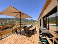 Beautiful!!! Villa Cerise south Ardèche Les Vans, private pool, superb view -  Ferienhäuser