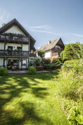 Small and very individual chalet with a special charm right on the lake...