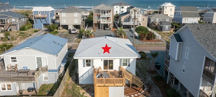 Cozy beach studio- Bottom unit Hotels in Pender County