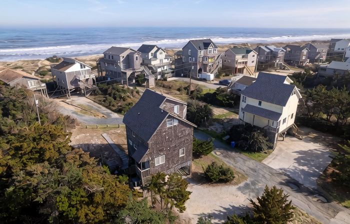Semi-Oceanfront home with direct access to the beach!