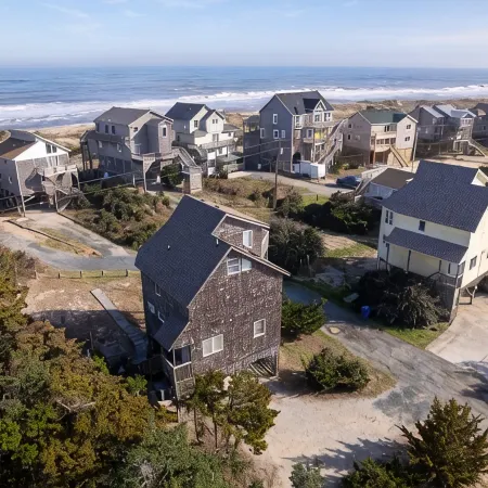 Semi-Oceanfront home with direct access to the beach!