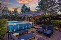 Large Spanish Villa ~ Sleeps 14~ Gym ~ GameRm~ Pool ~ Views - 私人泳池