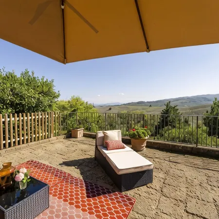 Charming villa in Chianni,Pool,garden, A/C, Pergola for al fresco dining,sleep 9