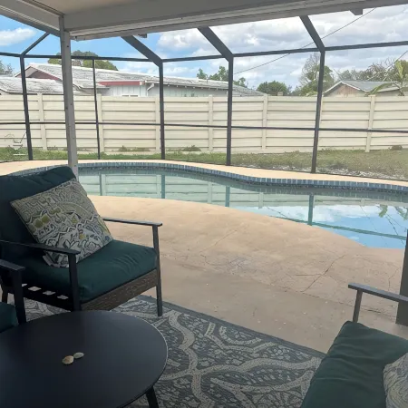 2 Bedroom Single Family Home with Pool