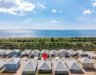 Min2Beach⛱️🌴6SeatGolfCart🔆OceanViewPools🌊BeachEquip, 🔥 Lg Patio&Firepit❤️🦮 - Gym