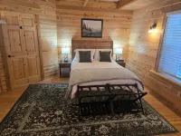 新上架-狂野雪怪-艾蘭帕克質樸風小屋：熱水浴缸、桑拿 - 小木屋