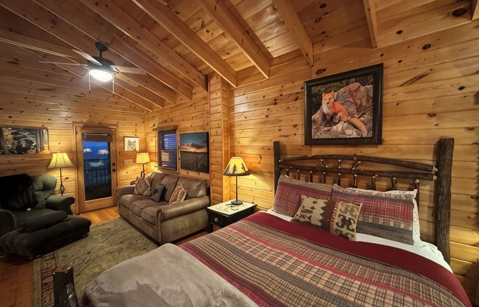 A Private Mountain Retreat with Stunning Views, Cozy Spaces, and Rustic Elegance