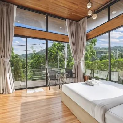 The Sky Roof Homestay @ Kiriwong Hotels near Khiriwong rope bridge