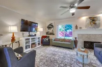 Orange Home with 2 King Bedrooms - Fun Patio Area - Boutique