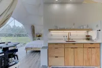 Luxury Glamping Dome “Sol” in countryside with hot/tub near Hot Springs - Chalets