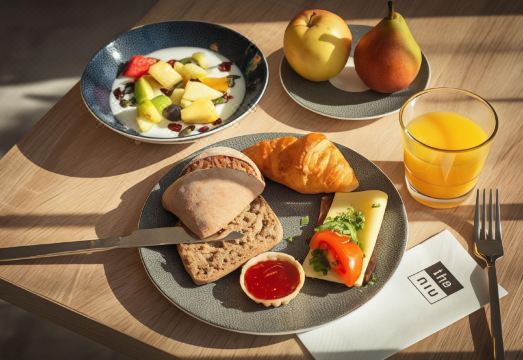 조식 뷔페 전경