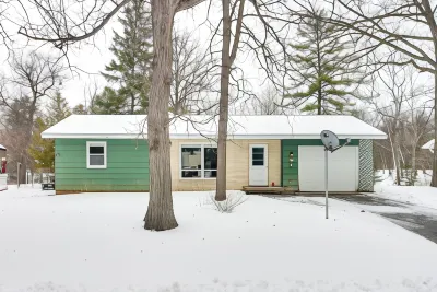 Waterfront Home w/ Dock & Fire Pit in Pine River Hotels in Pine River