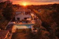 Detached 2-Bedroom House with Private Garden and Terrace. Quiet Location and Pool