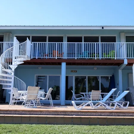 Our Place Overlooks the Atlantic. Our Marina is Less Than 50 ft from Our Patio