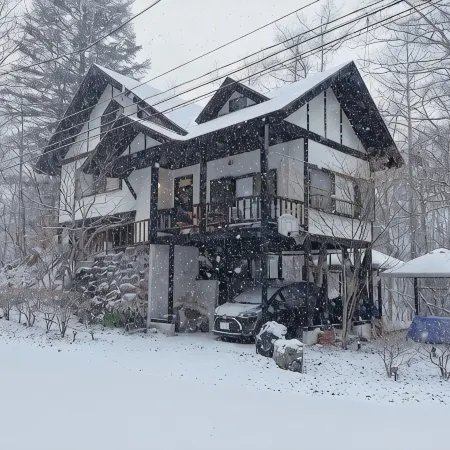 Rock Villa Karuizawa - Mountain View Forest Retreat Built on Rock