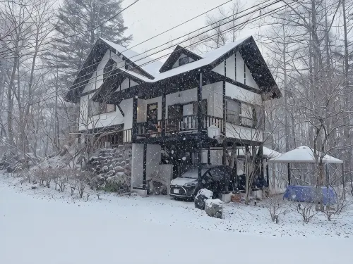 Rock Villa Karuizawa - Mountain View Forest Retreat Built on Rock - Villa