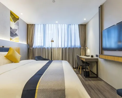 HomeInnSelected (Guangzhou International Financial City Olympic Sports Center Branch) Kamar Photos