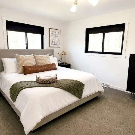 Modern home with privacy of the hills right in town!