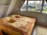Vacation home close to the beach with patio cover; fiberglass; garden; parking at the house - Wifi