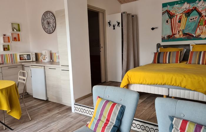 PALMIER studio with garden and parking