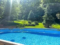 Log Cabin/ w hot tub, outdoor pool & pool table - Uima-altaat