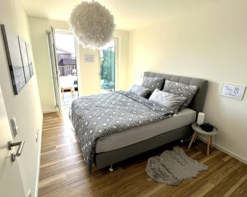 Comfort vacation apartment "Grön Quarteer III" in a climatic health resort near the North Sea Hotels in Schortens