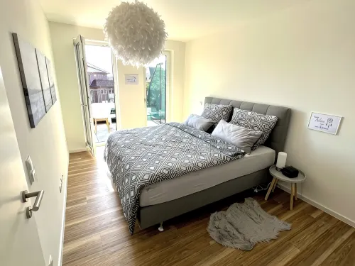 Comfort vacation apartment "Grön Quarteer III" in a climatic health resort near the North Sea