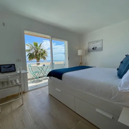Beachfront Home · 5 Steps to the Sand · Large Private Terrace with Pergola · AC