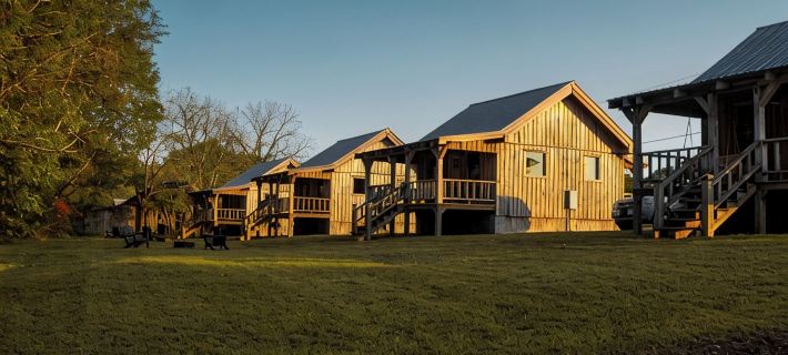 Romantic Creekside Cabin, Fire Pit + Stargazing Hotels in DeKalb County