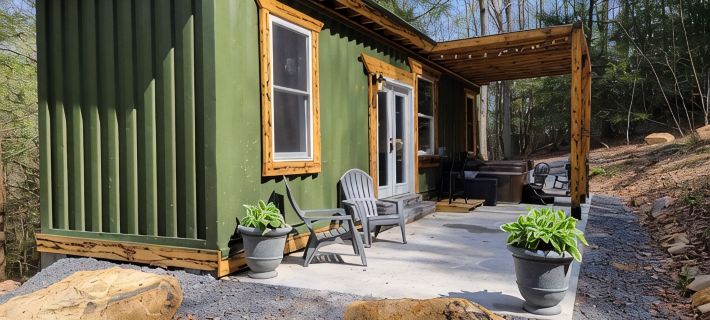 Book Your Adventure Getaway at our Container Cabin near New River Gorge Ξενοδοχεία στην πόλη Nicholas County