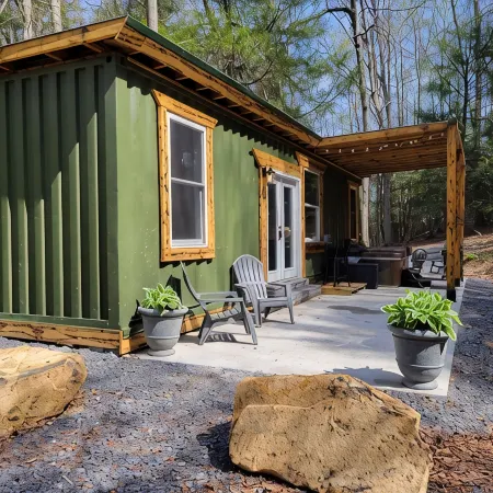 Book Your Adventure Getaway at our Container Cabin near New River Gorge