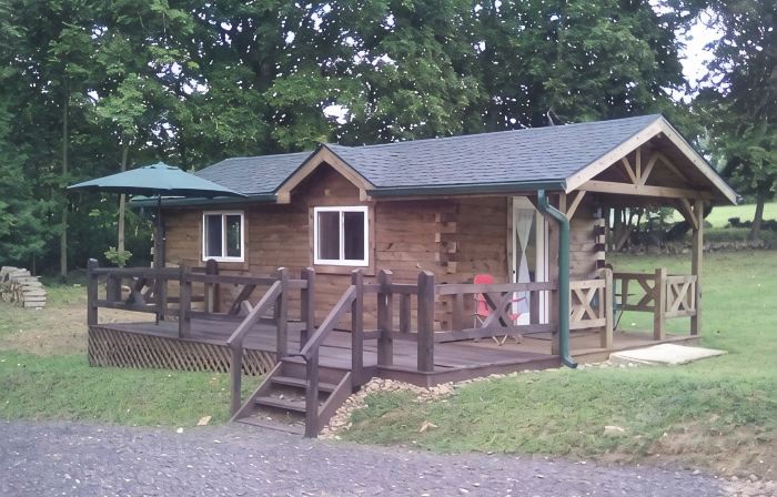 Charming Amish-Built Log Cabin in Utica, PA