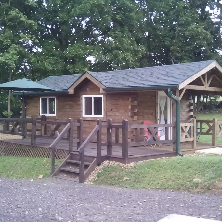 Charming Amish-Built Log Cabin in Utica, PA