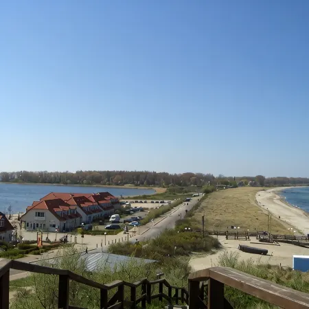 sunny 2 rooms apartment with balcony and a view to the Salzhaff
