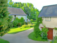 La clé des jardins Hôtels à : Sainte-Maure-de-Touraine