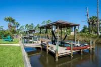 Brand new furniture water front home with Boat dock and RV parking with hook up! Hotels in Lynn Haven