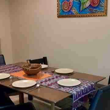 Cosy, spacious, Borneo ethnic home with amazing views Dining/Meeting Rooms