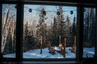 Cabin retreat nestled in the woods above Lake Superior. Close to GM AND Lutsen.