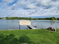 Newly renovated 3 bedroom lakefront home on all-sports Crooked Lake!
