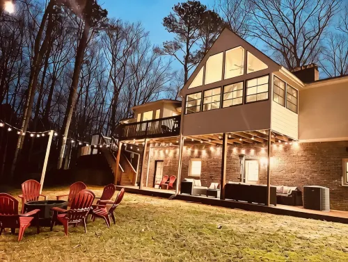 Cozy and charming private home on an acre lot