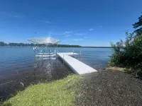 Cozy 2-bedroom cabin in the beautiful Northwoods on Lac Courte Orielles Lake!
