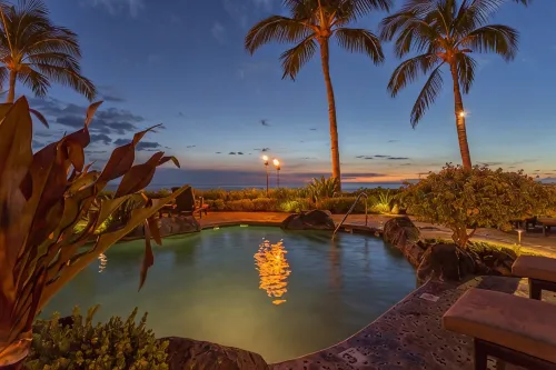 Waikoloa Beach Resort Hali'i Kai 7H Ocean View Private Club, Pool, Tennis/PB - วิลล่า