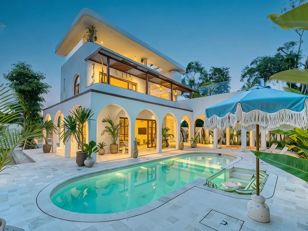 Little Castle 4br Mediterranean Retreat In Canggu. A Luxury Private Villa By Balinest Villas - Bali