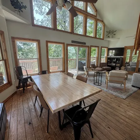 Beautiful Home with Lake Views, Dock with Great Swimming Area, Ample Parking