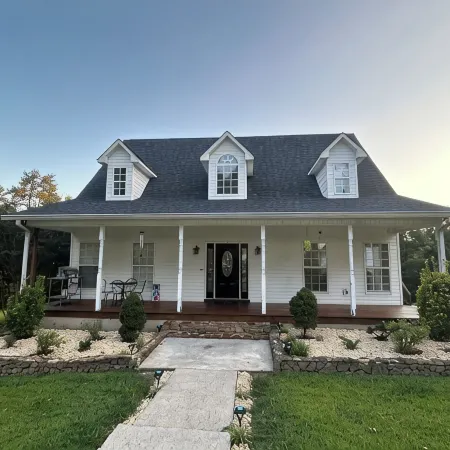 Back Forty Overlook-a secluded mountainside farmhouse at the edge of 40 acres.